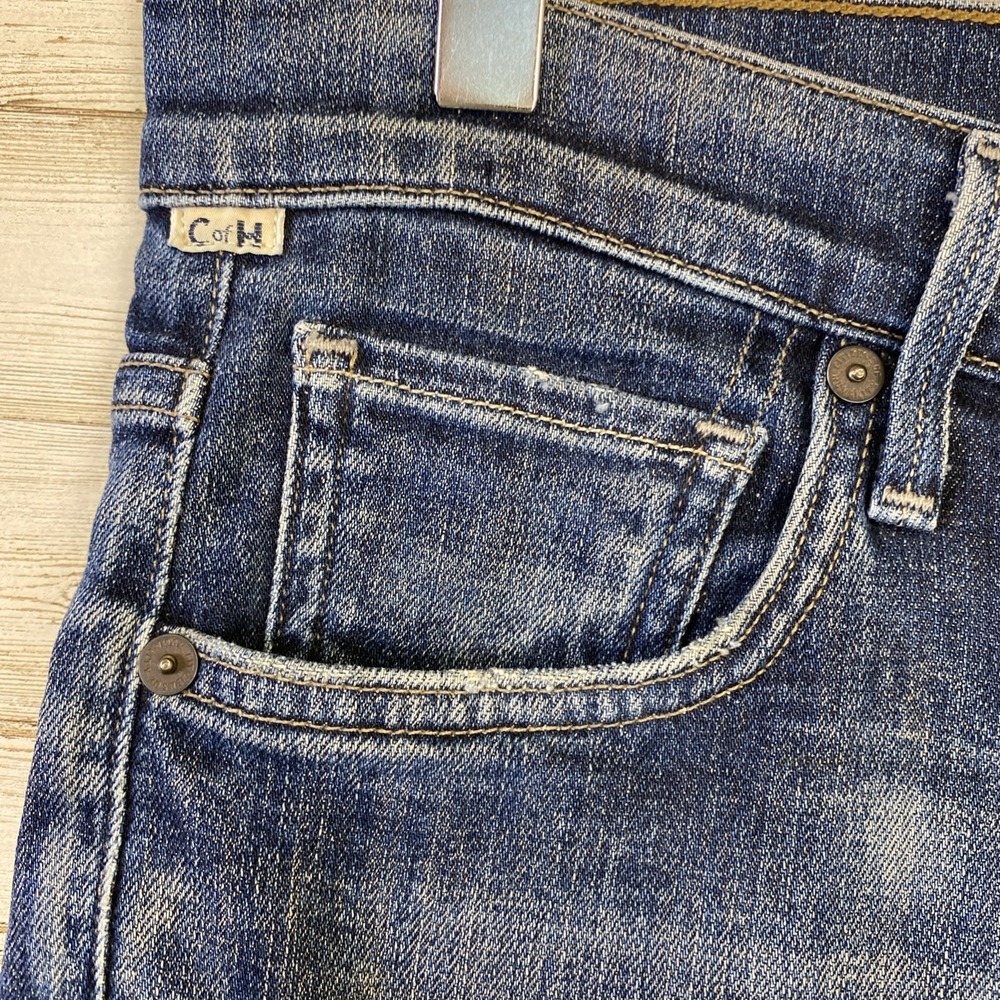 VTG Citizens Of Humanity Jeans Unisex 25 Blue Denim Corey Slouchy Slim USA - Picture 6 of 16